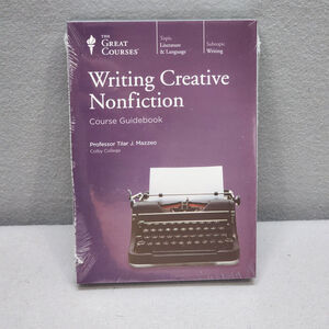 Writing Creative NonFiction Teaching Company Great Courses DVD and Book‎ SEALED